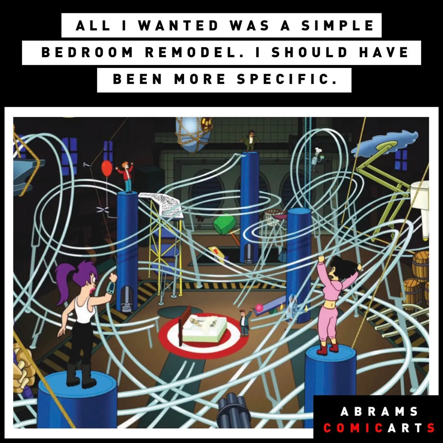 Abrams SQ - ACA Bedroom Remodel Meme