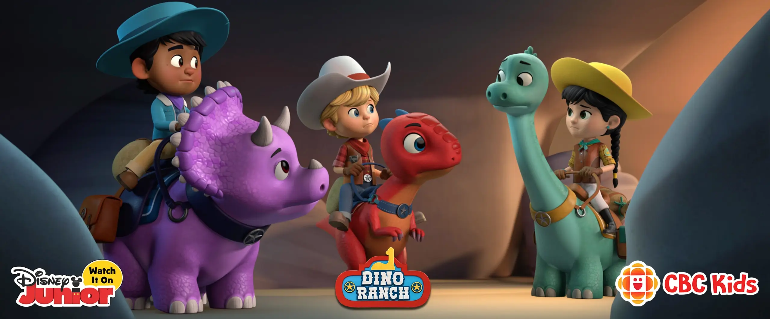 Dino Ranch Hero - Three Riders