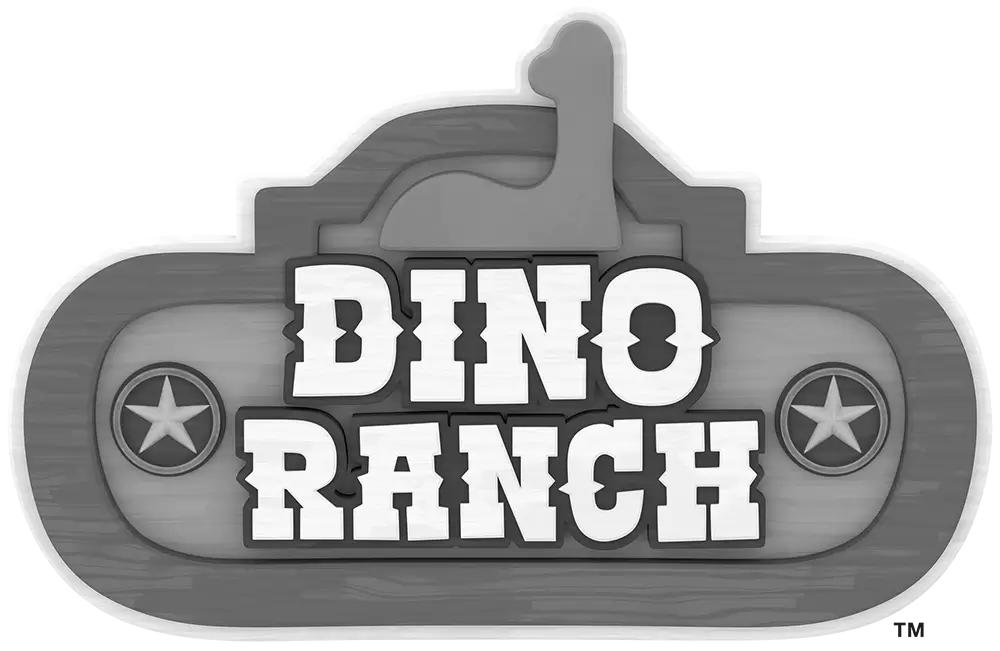 Dino Ranch Logo BW