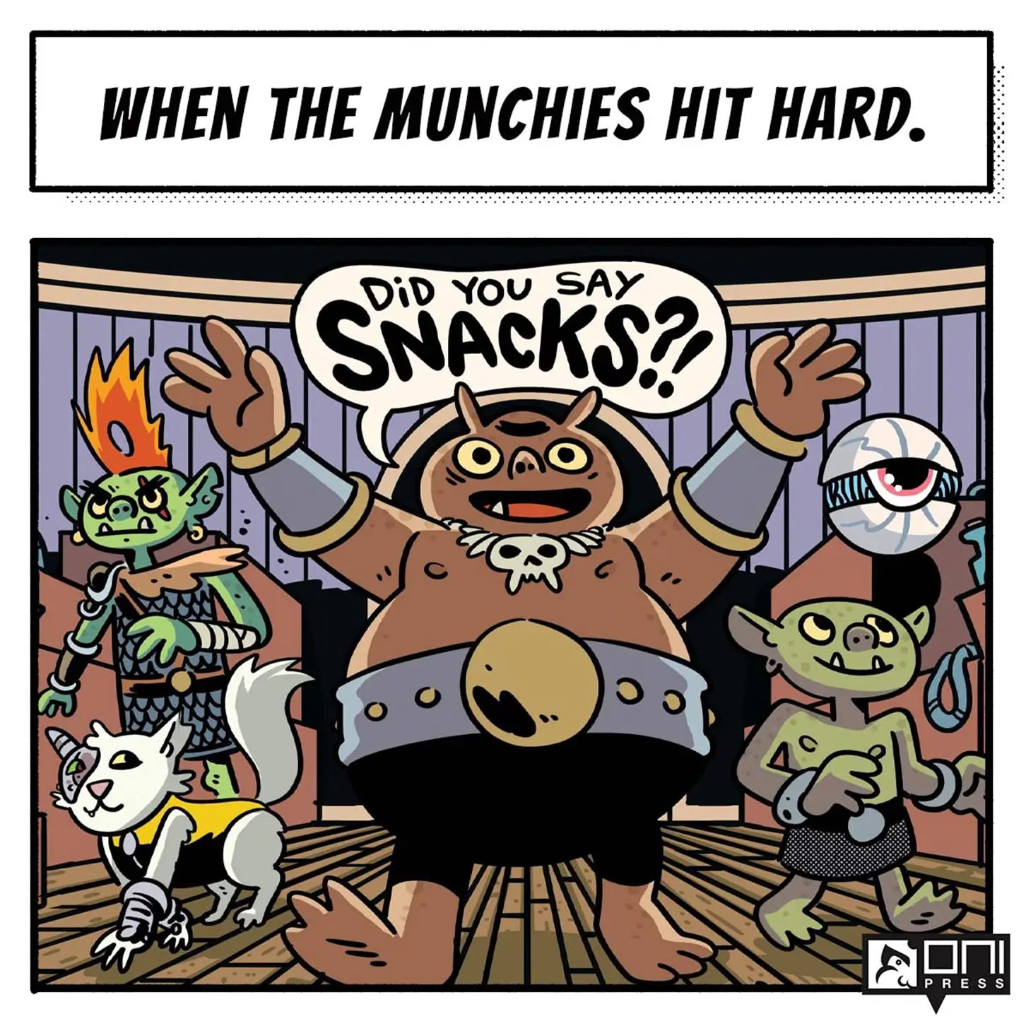 Oni Press SQ - Orcs in Space Meme
